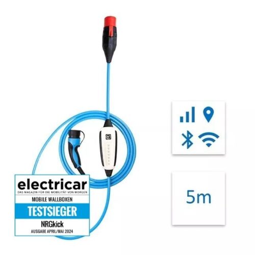 NRGkick 32A 5m GSM/GPS/SIM 12601001 mobile Ladestation