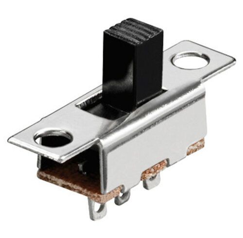 Schiebeschalter, 0,1 A/150V, 3 Pins, 1x um