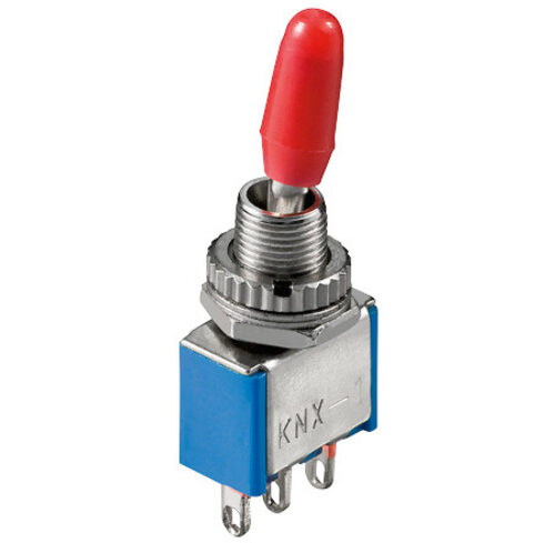 Miniatur-Kippschalter, 1 x um, 6 A/125 V oder 3 A/250 V