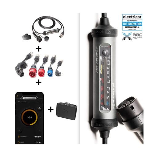 JUICE BOOSTER 3 air Traveller Plus Set EU EL-JB3AEVE2 mobile Ladestation