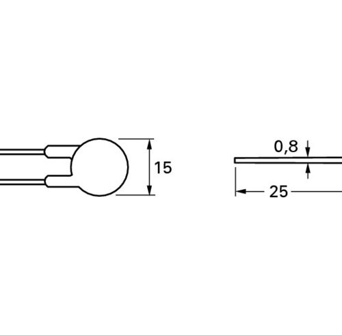 NTC-Widerstand 33 Ohm