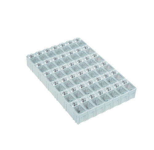 Widerstands-Sortiment in SMD-Sortierbox, gefüllt mit je 50 Widerständen 0 Ohm - 1 MOhm, 0805