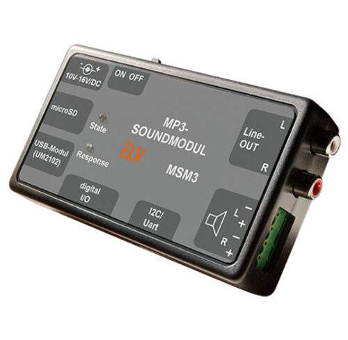 ELV Bausatz MP3-Soundmodul MSM3