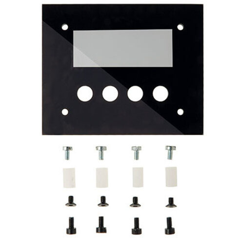Frontplatte mit Tastenfeld für I2C-4DLED