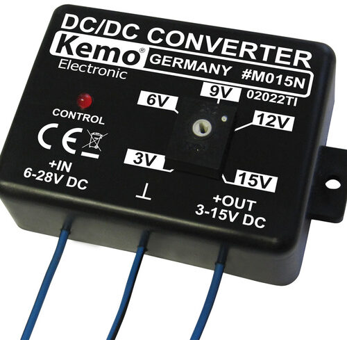 Kemo M015N Spannungswandler, justierbar
