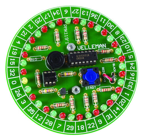 Velleman Bausatz Roulette MK119