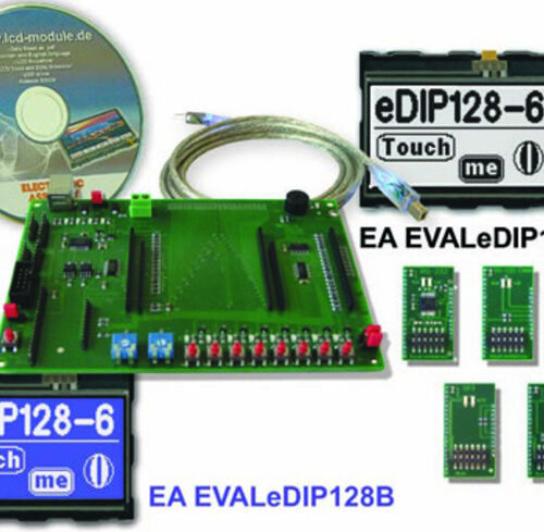 Electronic Assembly Starterkit mit Grafik-LCD EA EVALeDIP128B 128x64 Pixel