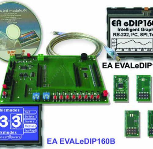 Electronic Assembly Starterkit mit Grafik-LCD EA EVALeDIP160B 160x104 Pixel