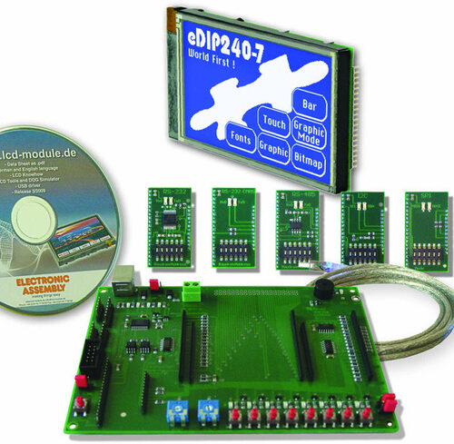 Electronic Assembly Starterkit mit Grafik-LCD EA EVALeDIP240B 240x128 Pixel