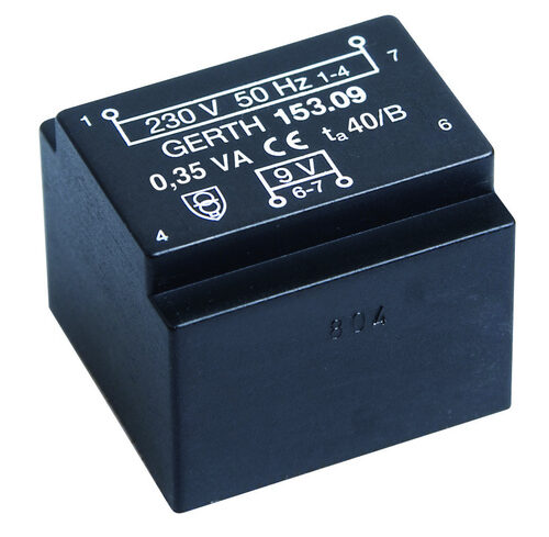 GERTH Elektronik-Netztransformator 153.09 (39 mA)