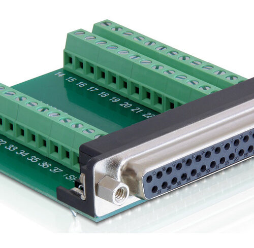 Delock Adapter Terminalblock > Sub-D 37Pin Buchse