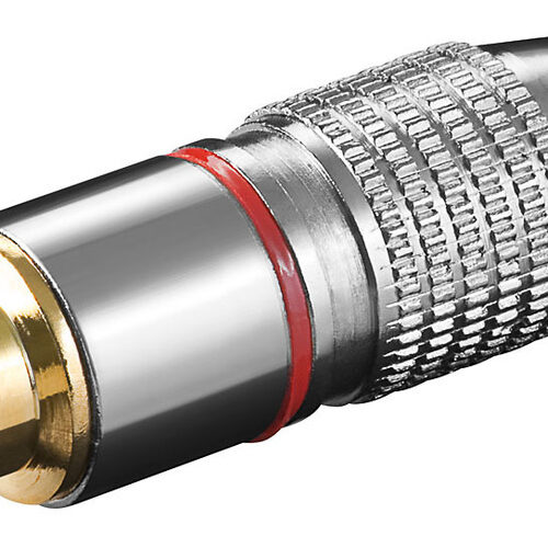 High Quality Cinch-Kupplung Metallausführung, rot