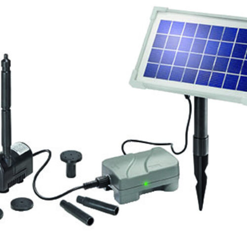 esotec Rimini plus Solar-Teichpumpensystem mit Akku