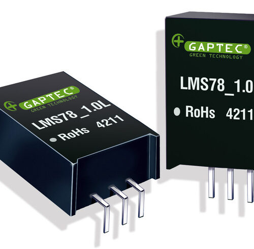 GAPTEC DC-DC-Wandler (Pol) 3,3V / 1,0A - Serie LMS78_1.0A - Eingangsspannung 4,75 V bis 28 V