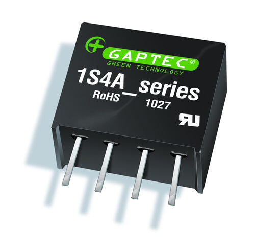 GAPTEC DC-DC-Wandler (isoliert) 12V / 83 mA - Serie 1S4A