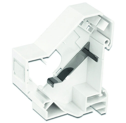 Delock Keystone Halterung für Hutschienen mit Erdung