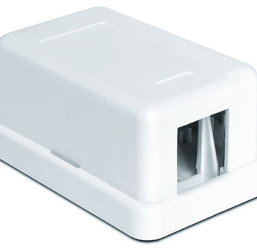 Delock Keystone Leergehäuse, 1 Port