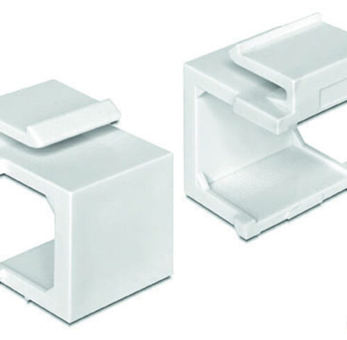 Delock Keystone Abdeckung, 4er-Pack, weiß