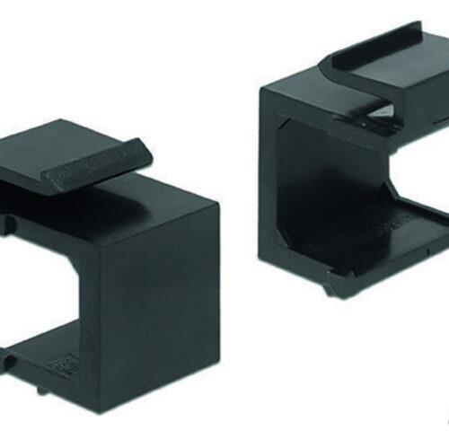 Delock Keystone Abdeckung, 4er-Pack, schwarz