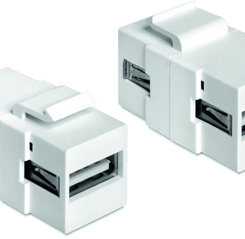 Delock Keystone USB 2.0 A-Buchse > USB 2.0 A-Buchse