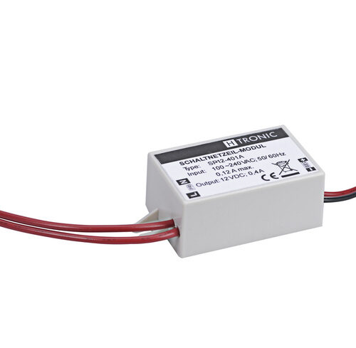 H-Tronic Schaltnetzteil-Modul SP-12-401A 12 V, 400 mA, für Leiterplatte, bedrahtet