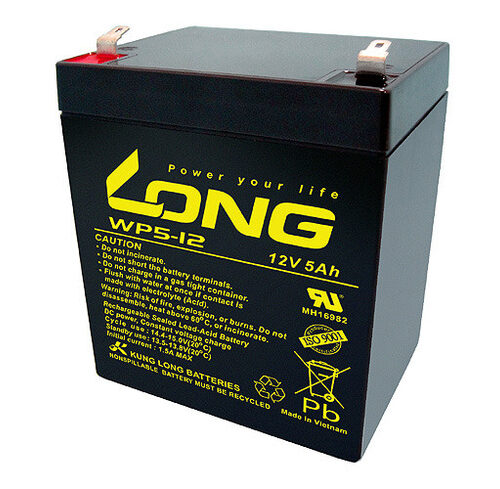 Kung Long Blei-AGM-Akku WP5-12, 12 V, 5 Ah