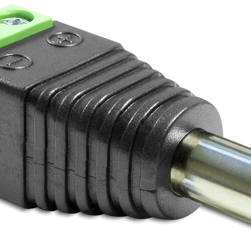 Delock Adapter Terminalblock > DC 2,5 x 5,5 mm Stecker