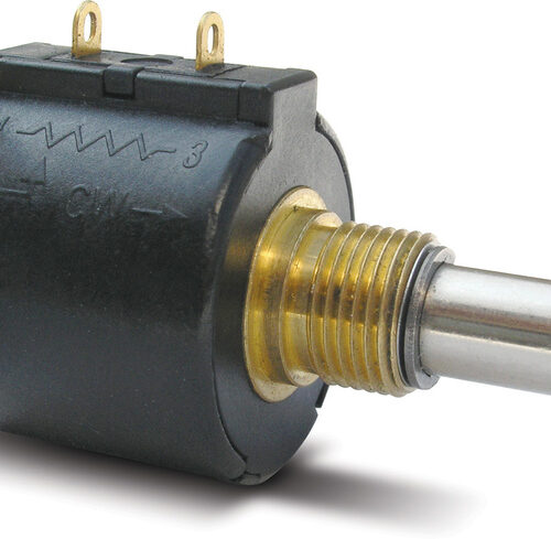 Bourns Präzisions-Draht-Potentiometer 3549S-1AA-201A, liegend, 200 Ω, Gewindeanschluss