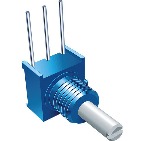 Bourns Panel-Potentiometer 3310Y-001-202L, stehend, 2 KΩ