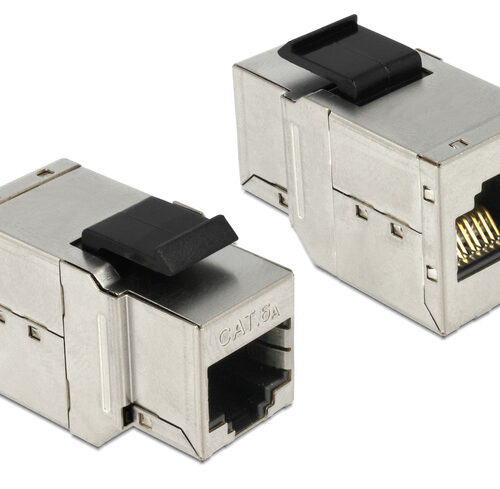 Delock Keystone Modul RJ45-Buchse > RJ45-Buchse Cat.6A