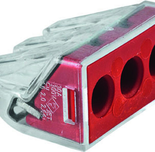 Wago 10er-Pack Compact 773-173 Verbindungsklemmen, 3pol.