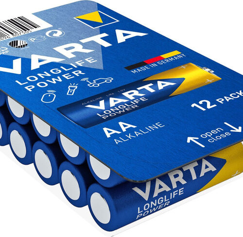 VARTA 12er-Set Mignon-Batterie LONGLIFE Power, AA, LR6
