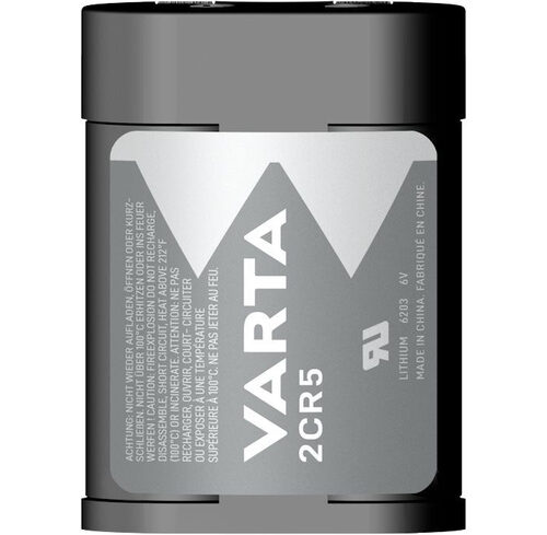 VARTA Professional Lithium Batterie 2CR5, 1400 mAh, 6 V