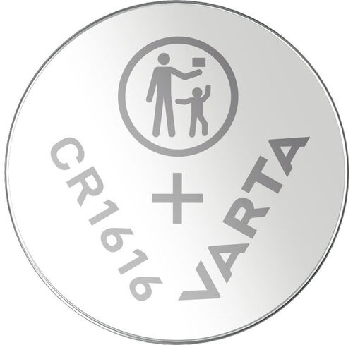 VARTA Lithium-Knopfzelle CR1616, 3 V, 55 mAh