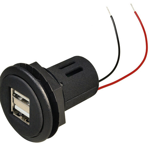 Pro Car USB-Doppelsteckdose 12-24 V