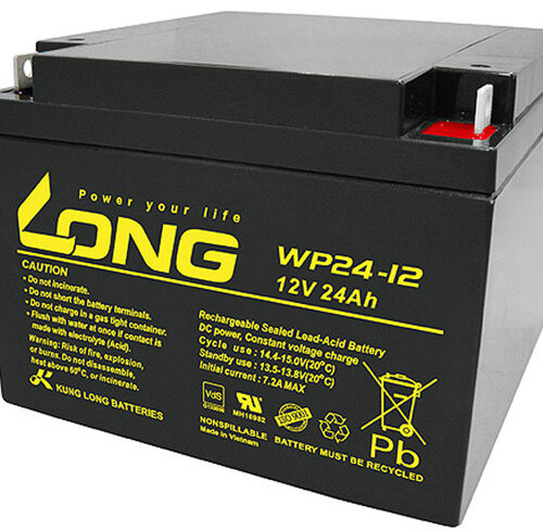 KungLong Blei-AGM-Akku WP24-12, 12V, 24Ah, wartungsfrei