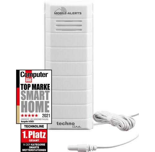 Mobile Alerts Temperatursensor mit wasserdichter Kabelsonde MA10101, 100 cm