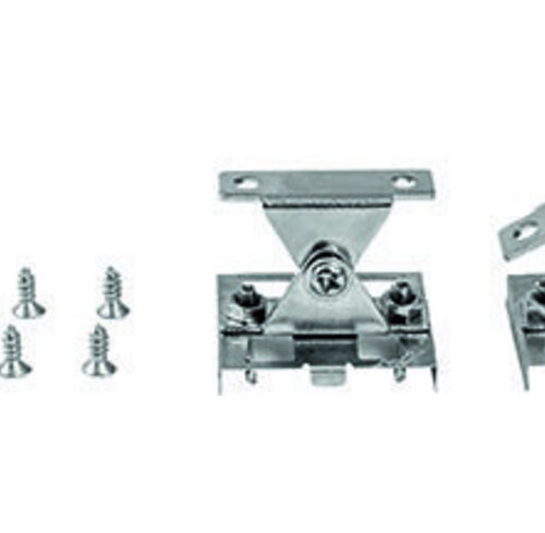 HEITRONIC 2er-Set Halteklammern, verstellbar, für Mecano-System