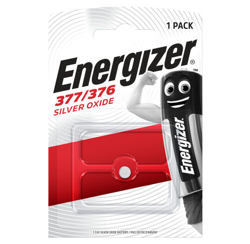Energizer Silberoxid-Knopfzelle 377/376