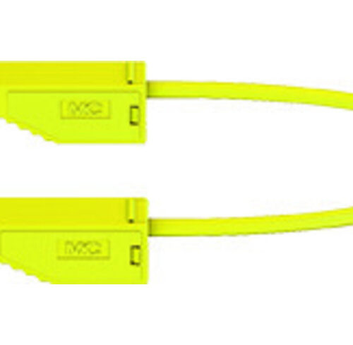 Silikon-Verbindungsleitungen LK425-A/SIL 4 mm, 30A, 1m, gelb