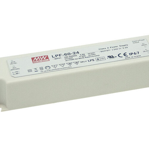 Mean Well Netzteil LPF-60-24, 60W, 24V, 2,5A, IP67