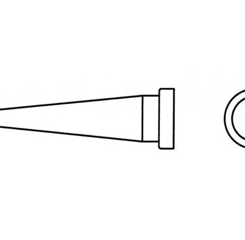 Weller Ersatzlötspitze LT S, konisch, 0,4 mm