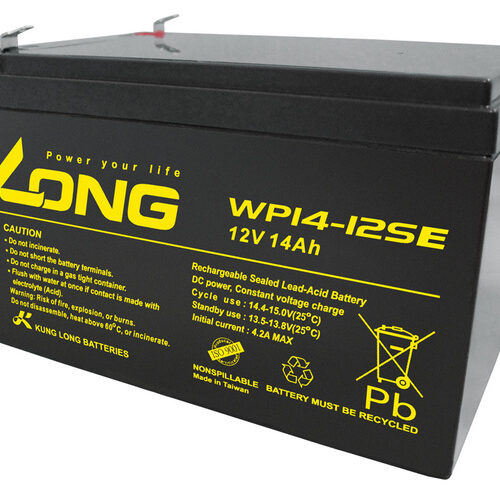 Kung Long Blei-Vlies-Akku WP14-12SE, 12 V, 14 Ah, zyklenfest