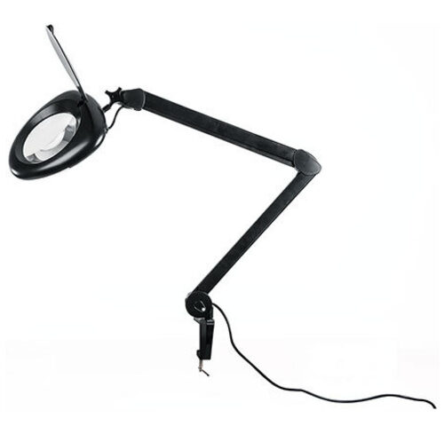 ELV LED-Lupenleuchte, 2,25-fache Vergrößerung, 650 Lumen, schwarz