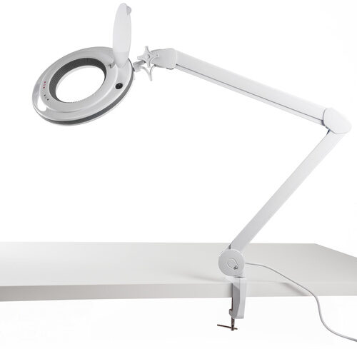 ELV LED-Lupenleuchte, 1,75-fache Vergrößerung, warmweiß/kaltweiß, dimmbar, wechselbare Linse
