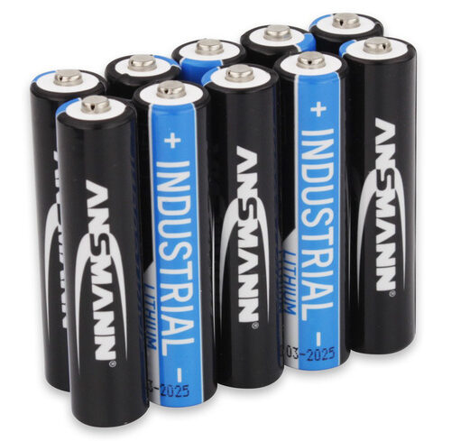 Ansmann Lithium-Batterie Micro AAA, 10er-Pack