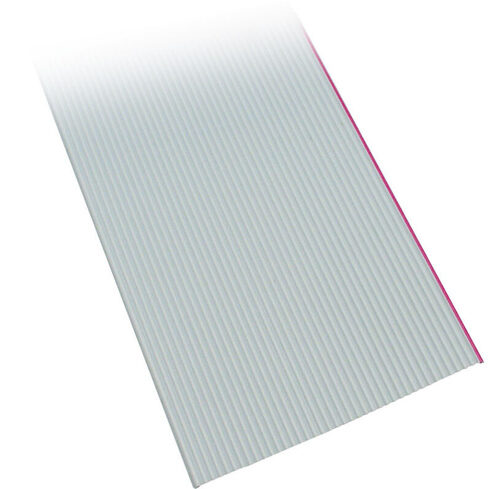 BKL Electronic Flachbandleitung AWG 28, grau, 3 m