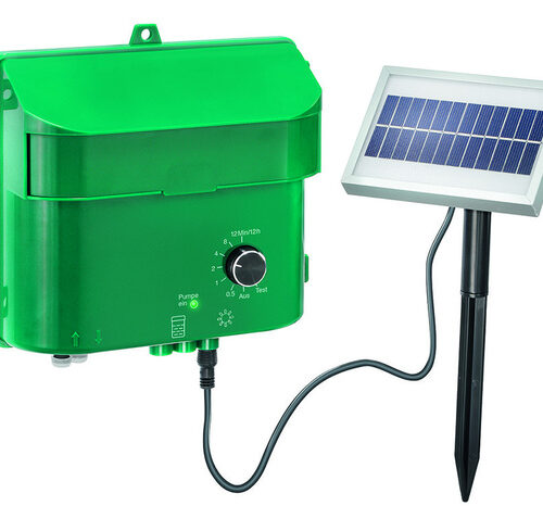 esotec Solar-Bewässerungssystem Water Drops mit 15 Tropfstellen, Akkubetrieb