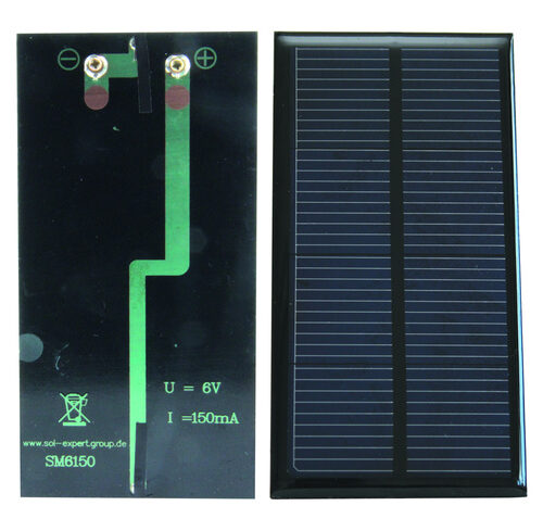 SOL-Expert Solarzelle SM6150, 6 V, 150 mA, vergossen