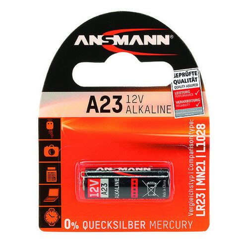 Ansmann Alkaline-Batterie Typ 23A, 12 V